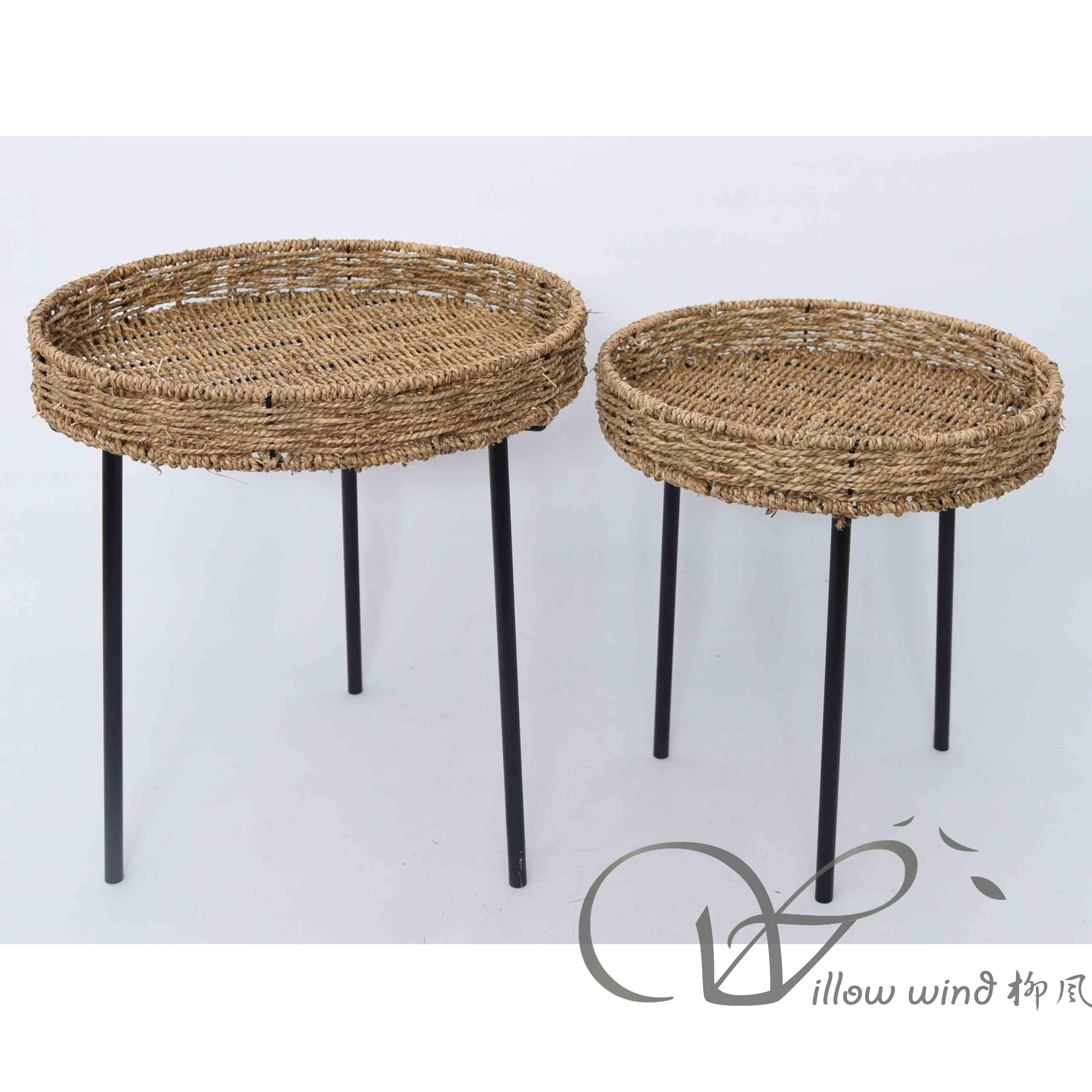 柳風(fēng)收納，客廳收納柳編筐