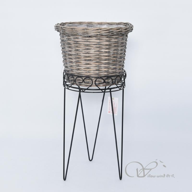 柳風(fēng)收納，客廳收納柳編筐