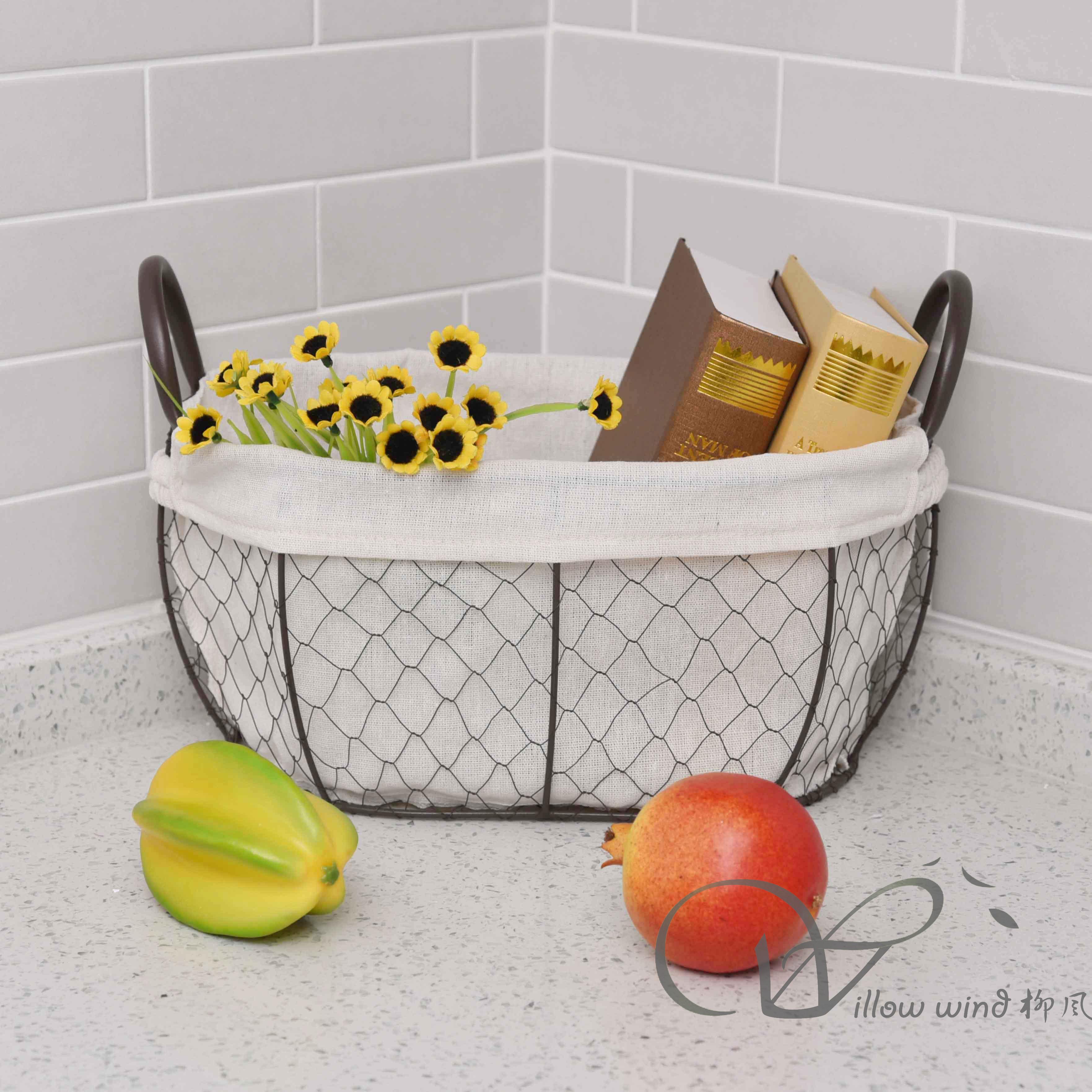 柳風(fēng)收納，客廳收納柳編筐