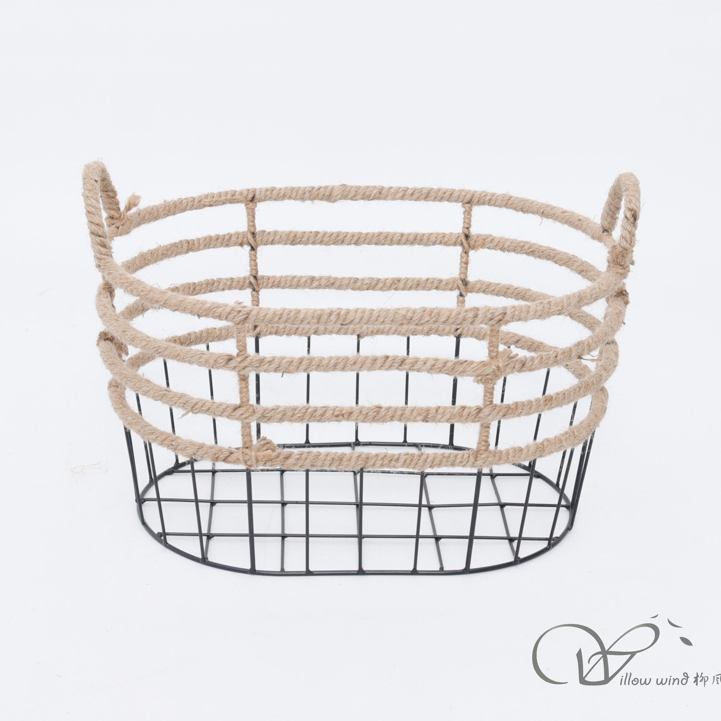 柳風(fēng)收納，客廳收納柳編筐