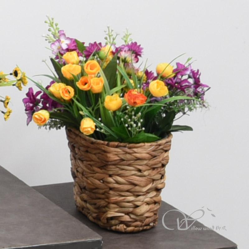 柳風(fēng)收納，客廳收納柳編筐