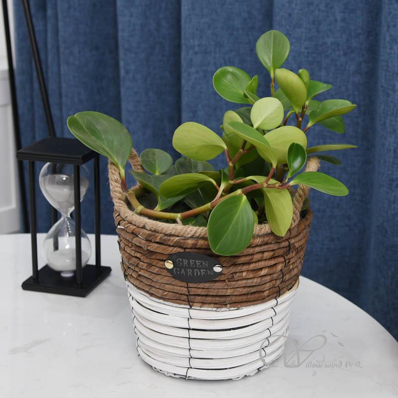 柳風(fēng)收納，客廳收納柳編筐