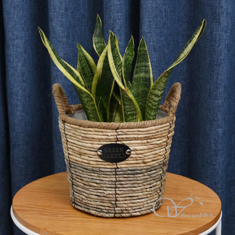 柳風(fēng)收納，客廳收納柳編筐