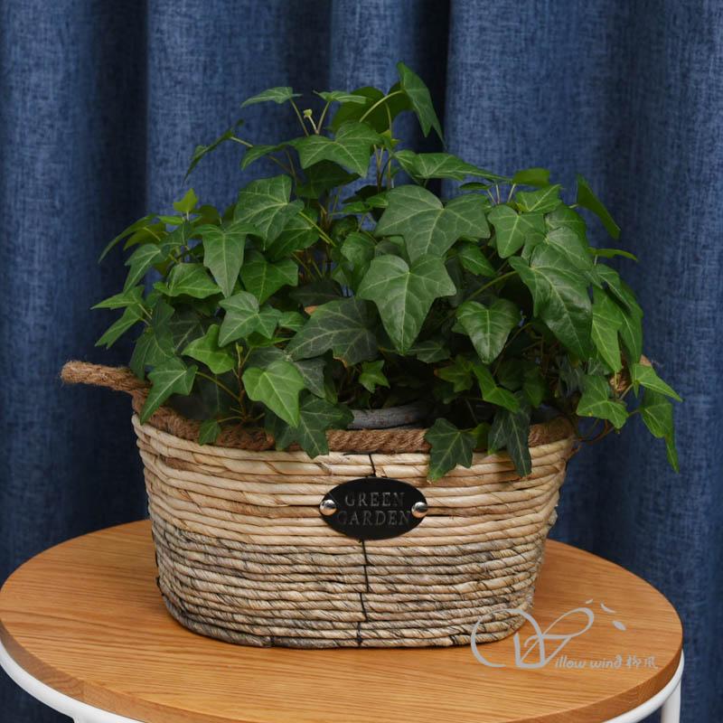 柳風(fēng)收納，客廳收納柳編筐