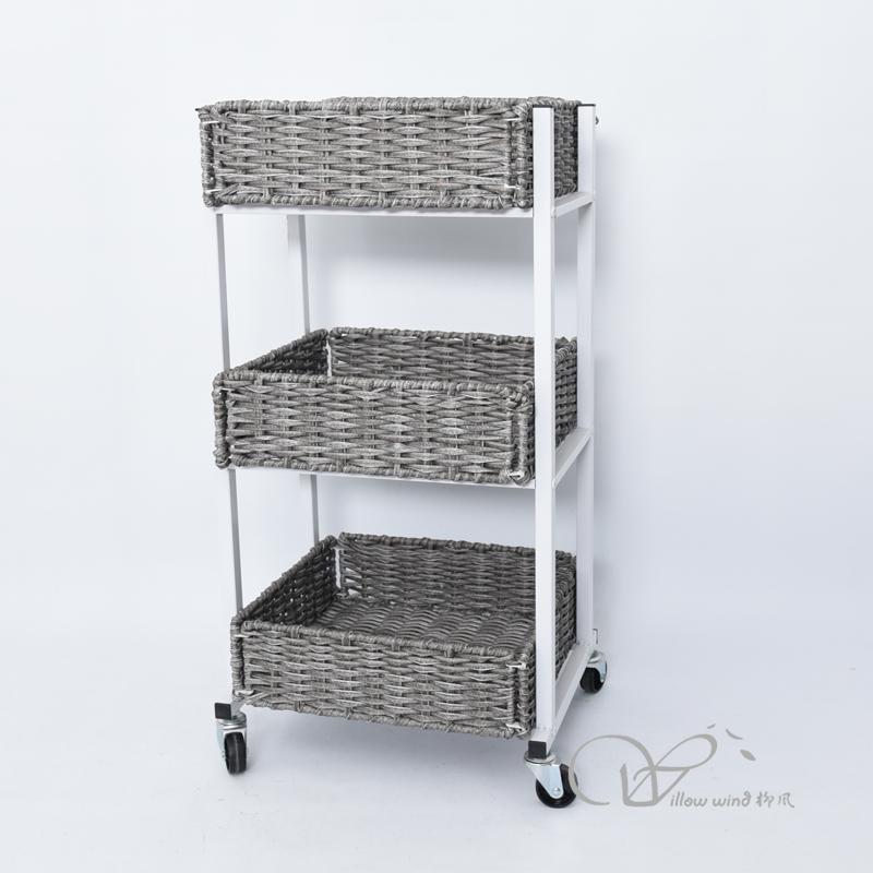 柳風(fēng)收納，客廳收納柳編筐