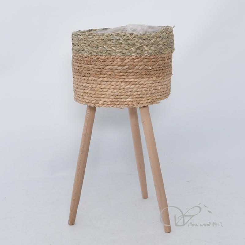 柳風(fēng)收納，客廳收納柳編筐