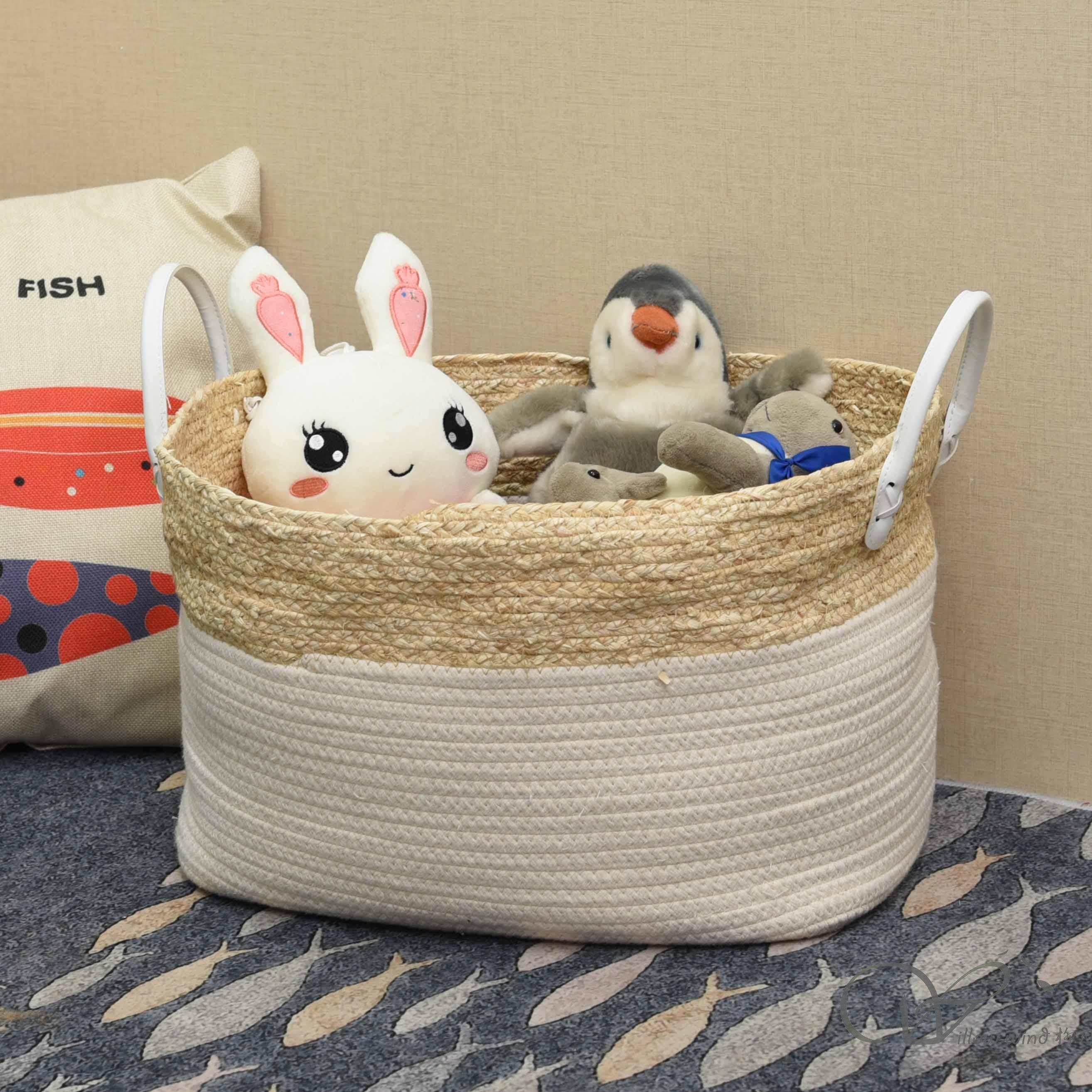 柳風(fēng)收納，客廳收納柳編筐