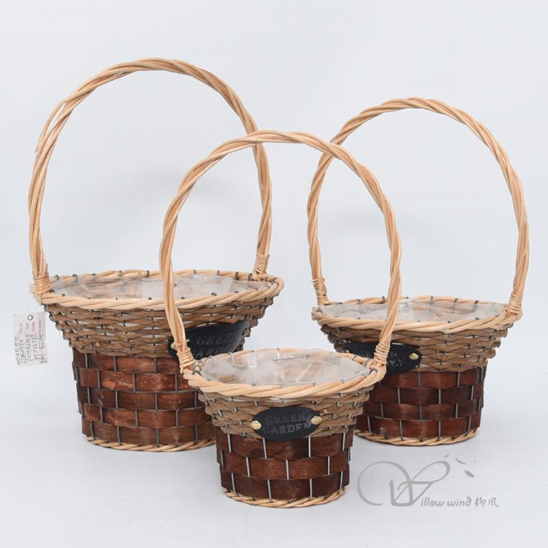 柳風收納，客廳收納柳編筐