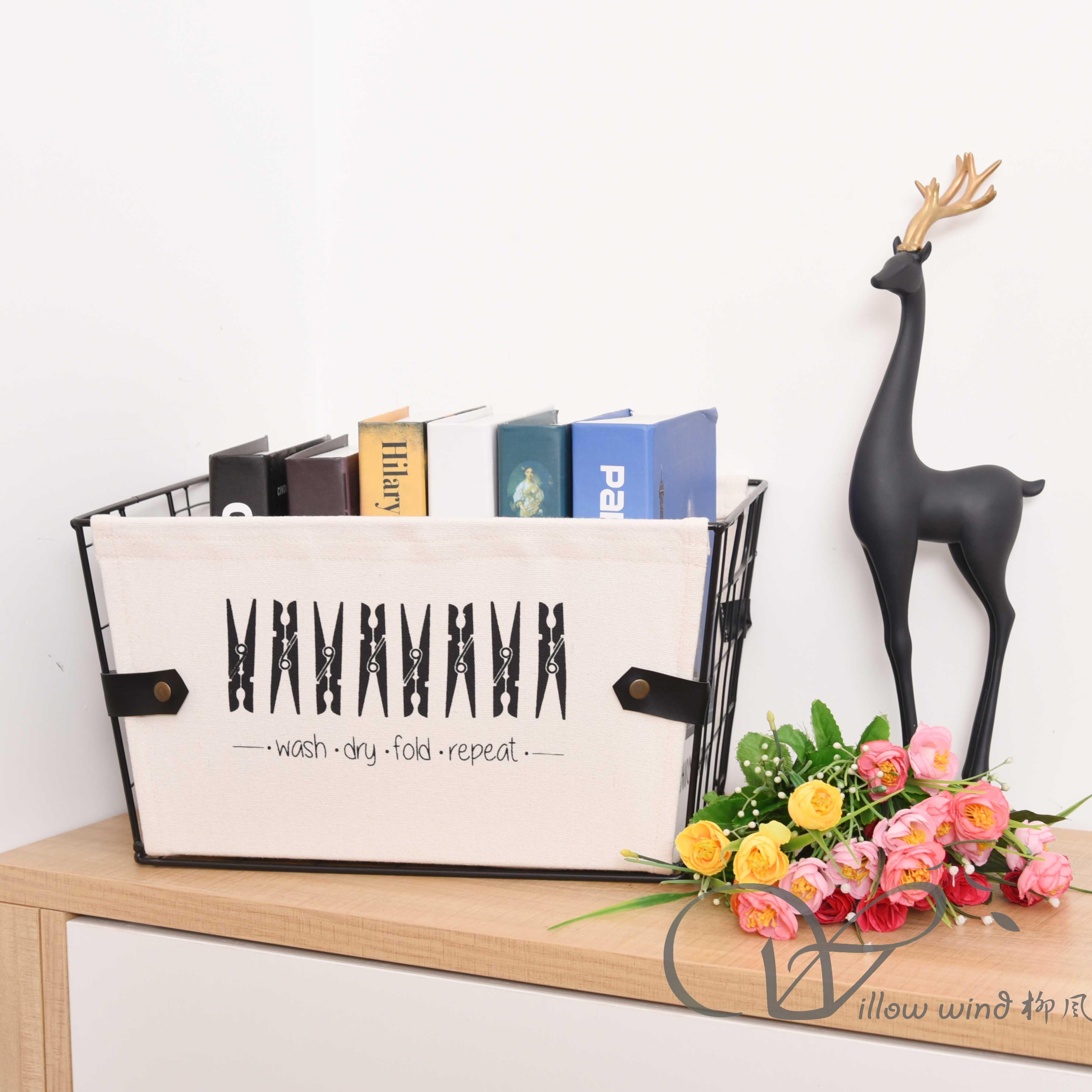 柳風收納，客廳收納柳編筐