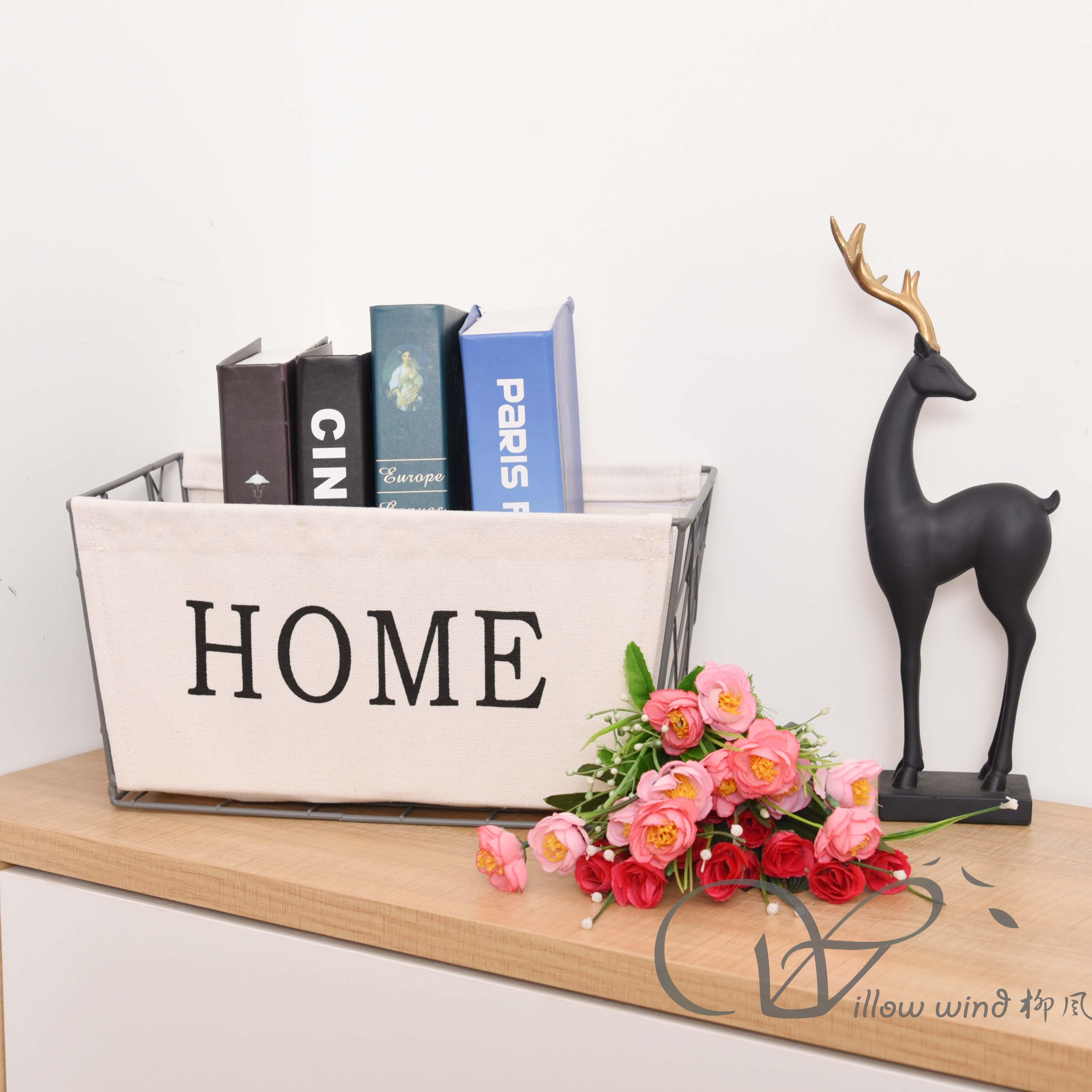 柳風收納，客廳收納柳編筐