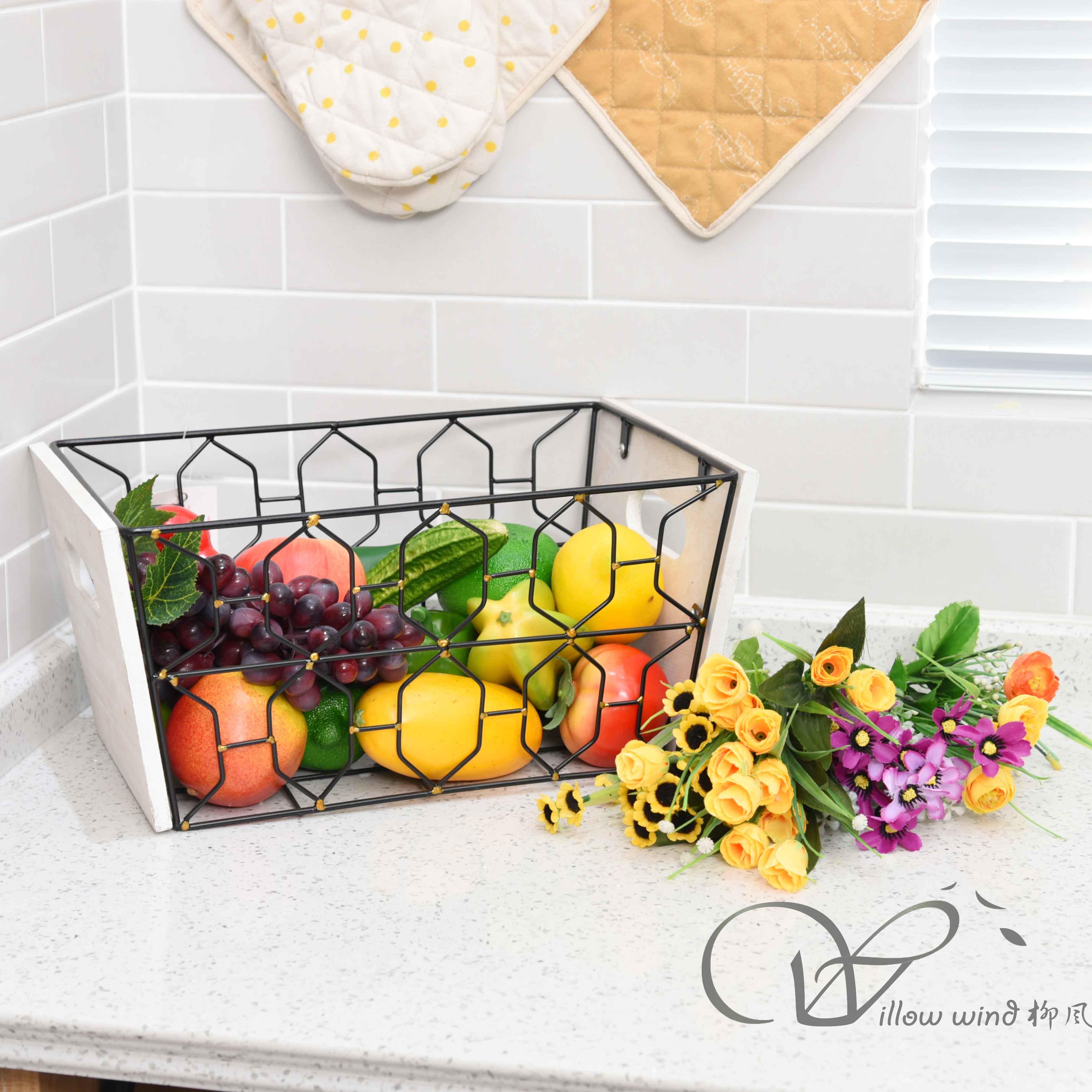 柳風收納，客廳收納柳編筐