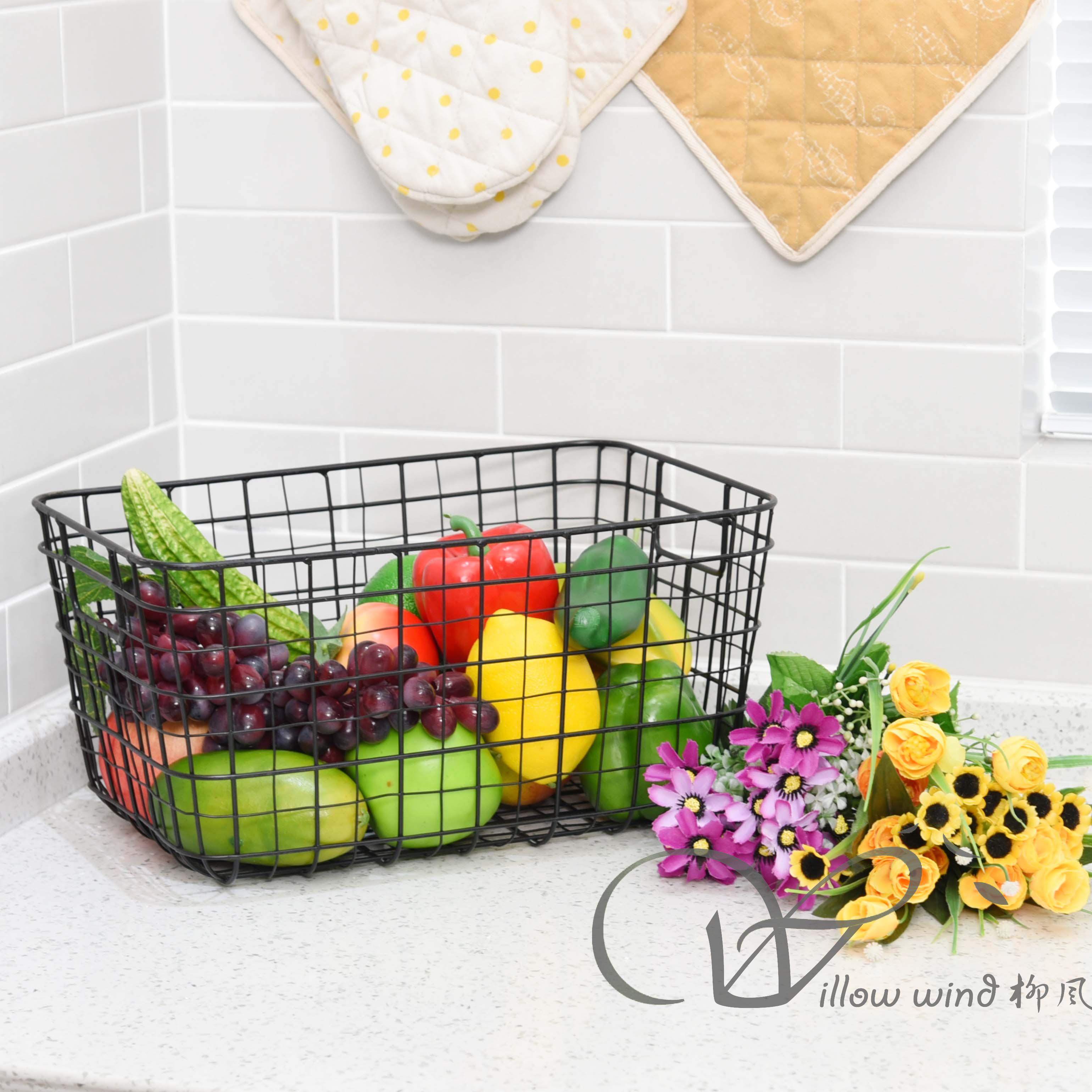 柳風(fēng)收納，客廳收納柳編筐