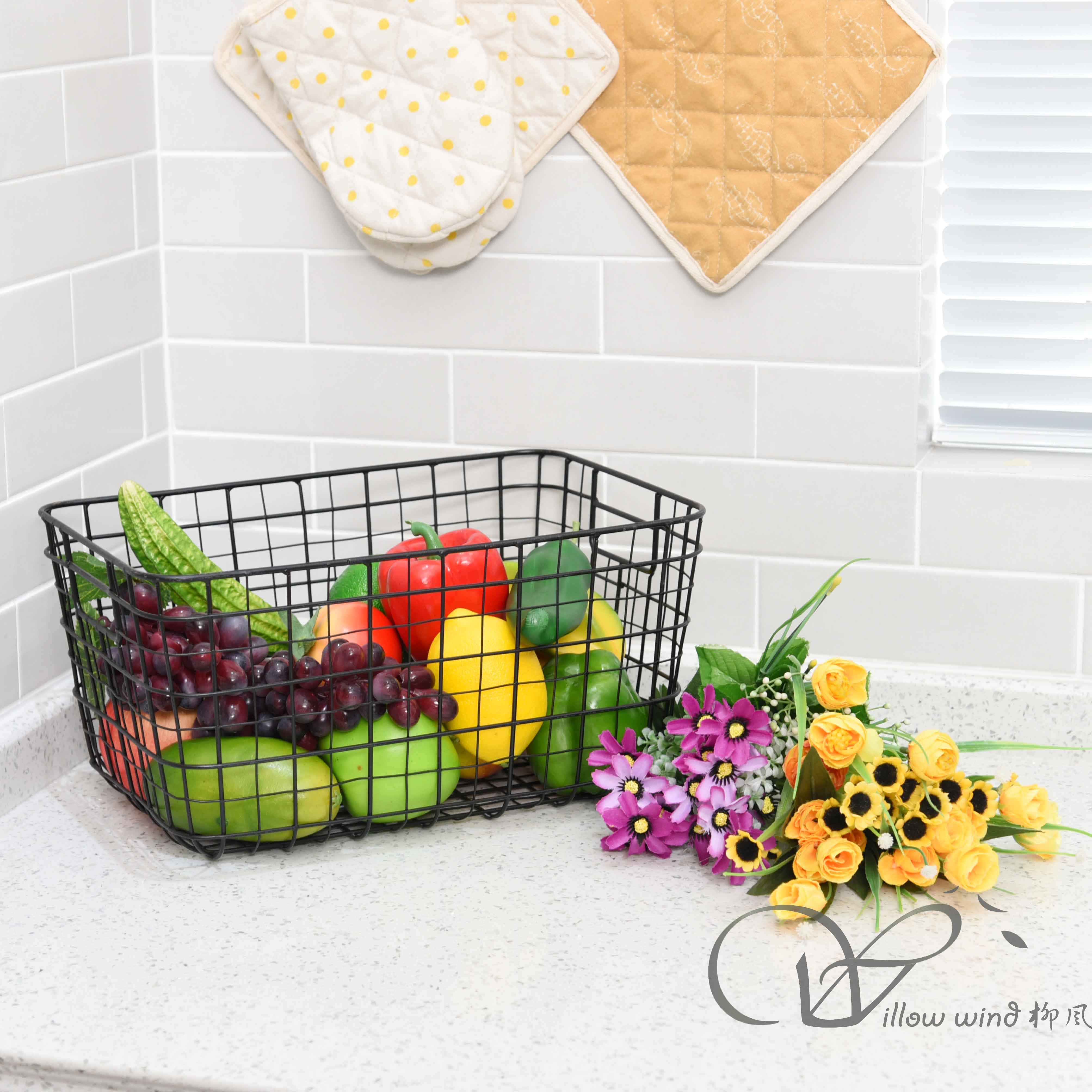 柳風(fēng)收納，客廳收納柳編筐