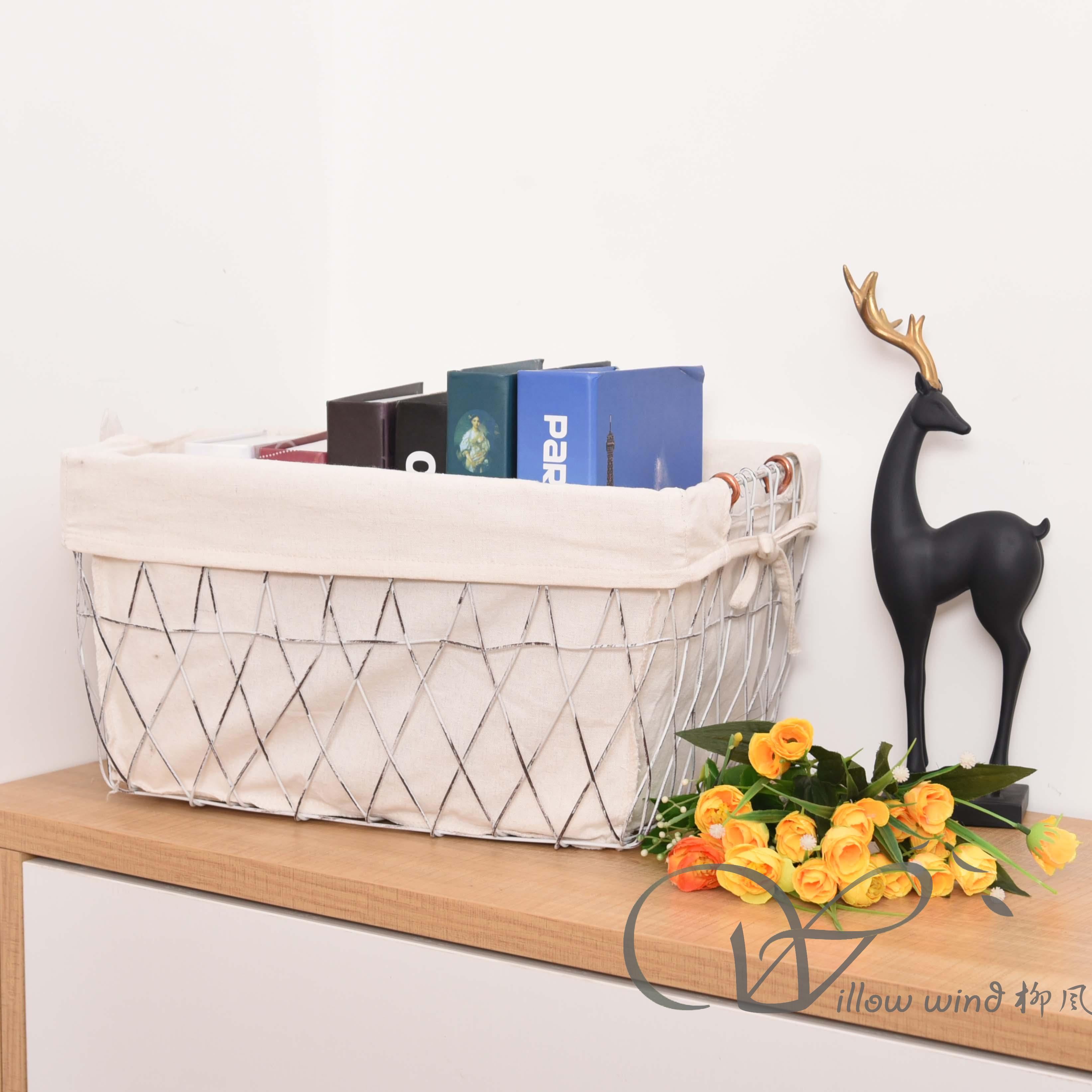 柳風(fēng)收納，客廳收納柳編筐