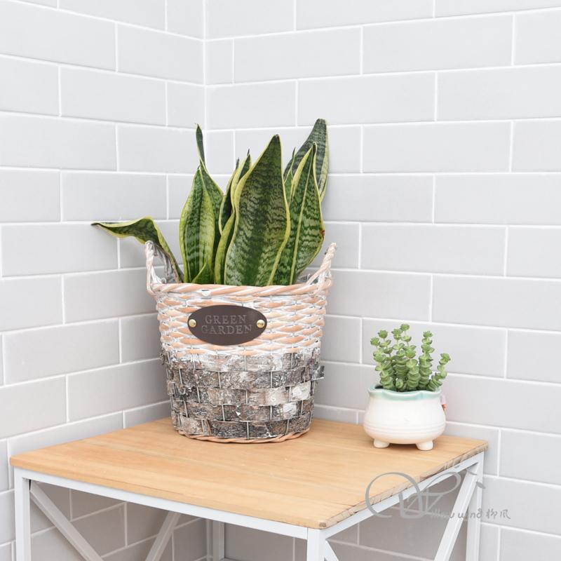 柳風(fēng)收納，客廳收納柳編筐