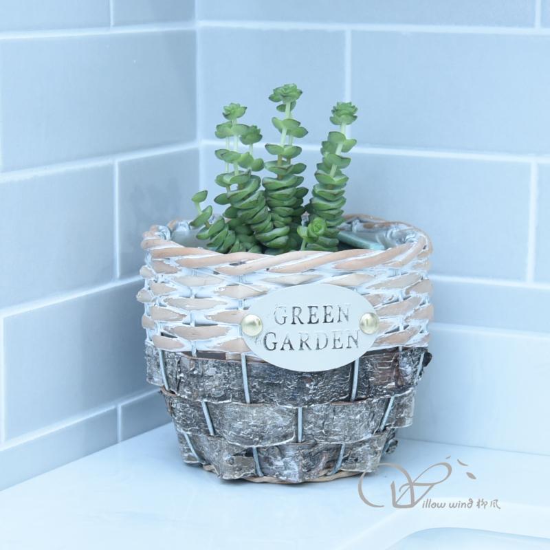 柳風(fēng)收納，客廳收納柳編筐