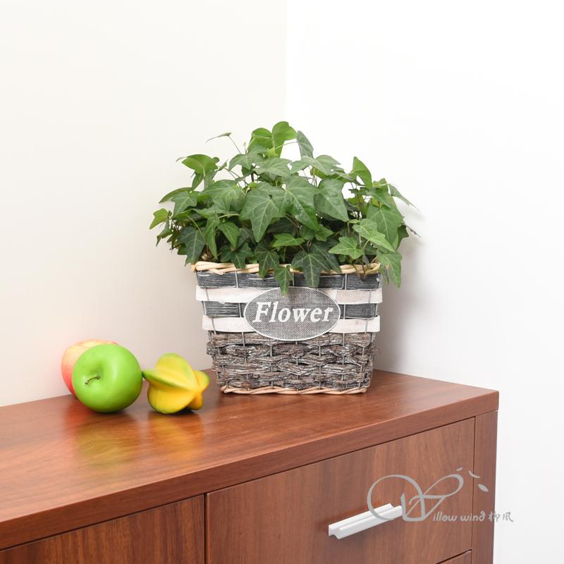 柳風(fēng)收納，客廳收納柳編筐