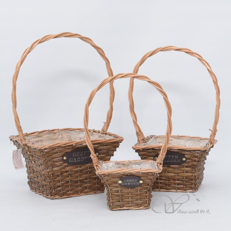 柳風(fēng)收納，客廳收納柳編筐