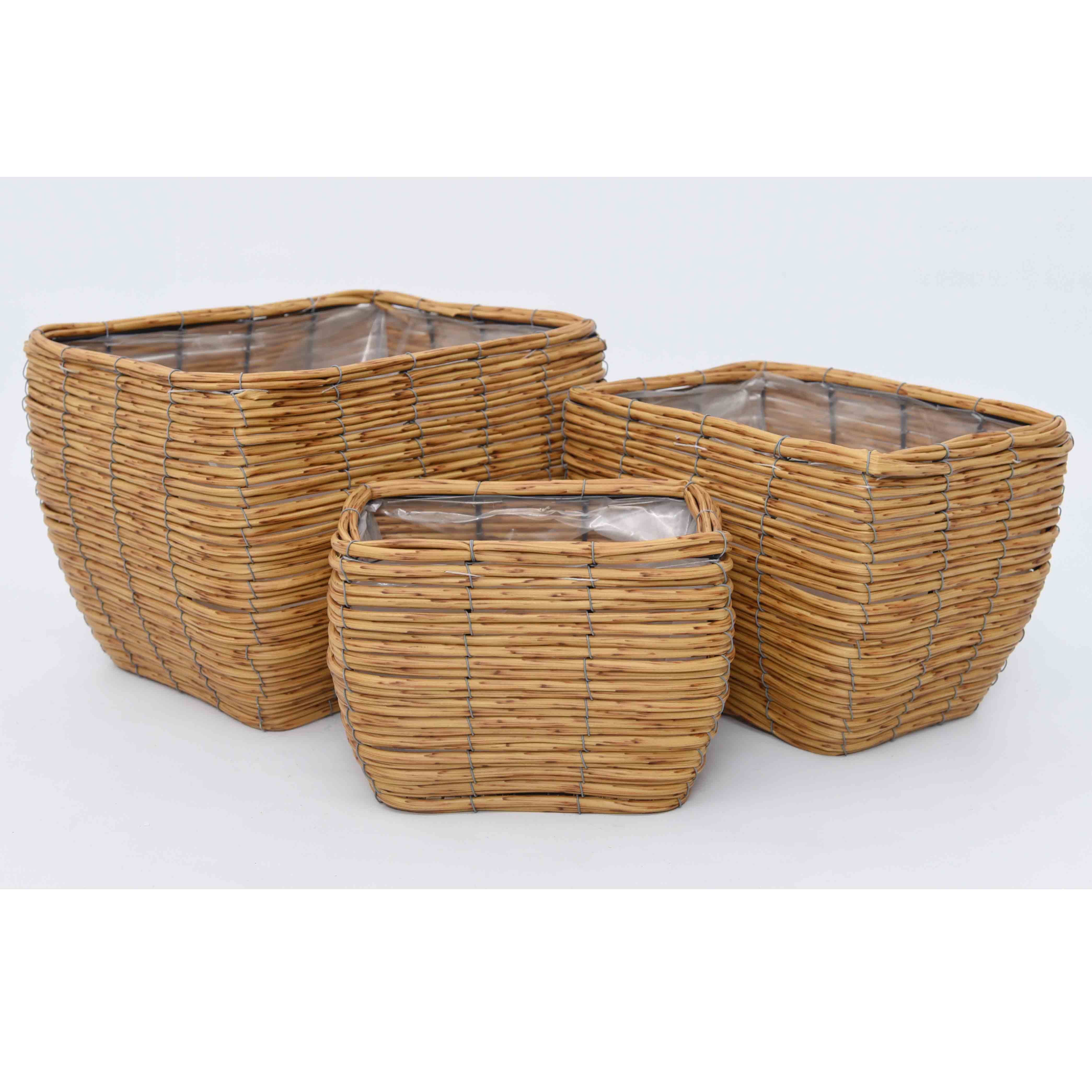 柳風(fēng)收納，客廳收納柳編筐