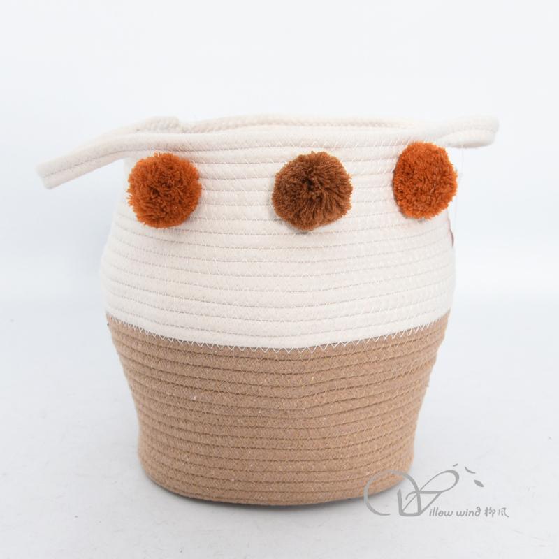 柳風(fēng)收納，客廳收納柳編筐