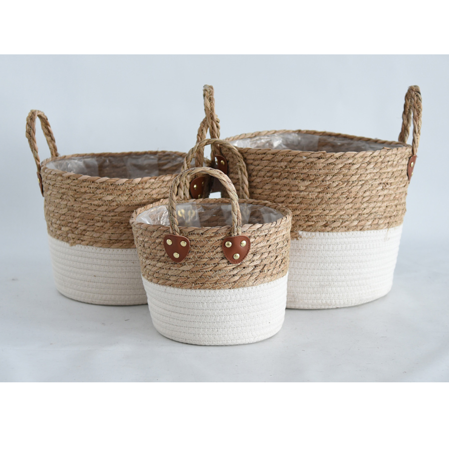 柳風收納，客廳收納柳編筐