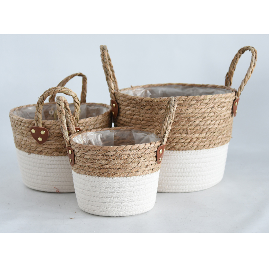 柳風收納，客廳收納柳編筐